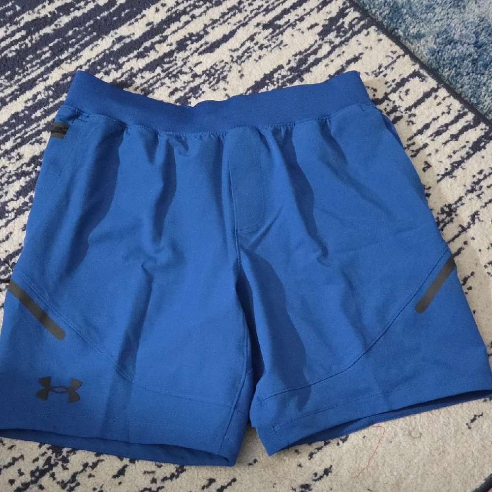 Under Armour Men's Royal Blue Athletic Shorts